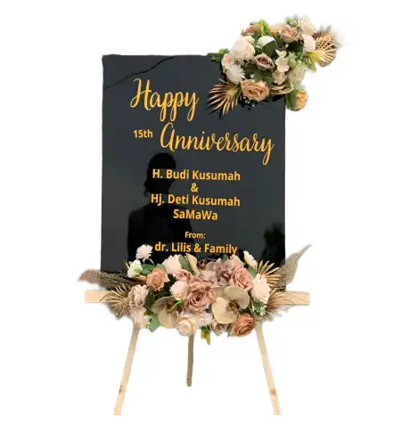 Papan Bunga Akrilik Tembok Kidul